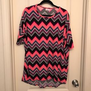 LuLaRoe Small Chevron Irma- Leggings Material